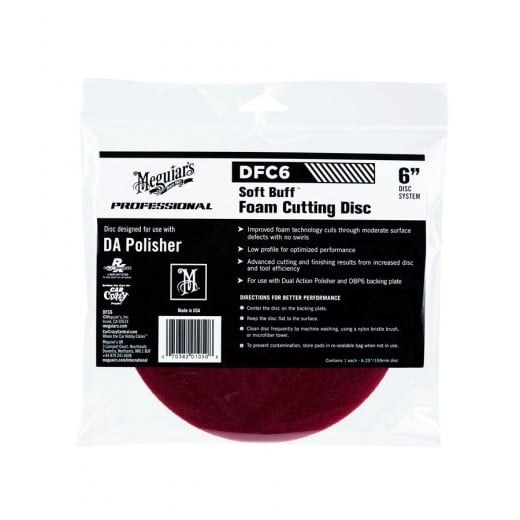 Korekční kotouč Meguiar's Soft Buff Foam Cutting Disc 6