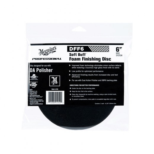 Finišovací kotouč Meguiar's Soft Buff Foam Finishing Disc 6
