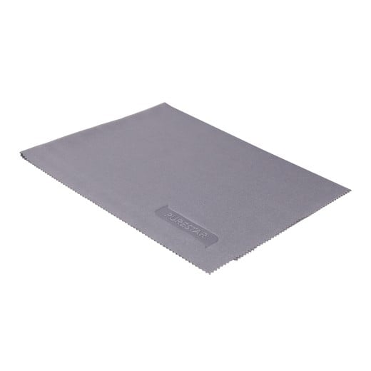 Mikrofiber krpa za staklo Purestar visoke gustoće, siva
