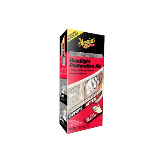 Sada na oživení světlometů Meguiar's Basic Headlight Restoration Kit