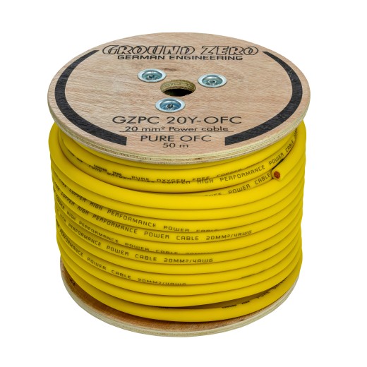 Napájecí kabel Ground Zero GZPC 20Y-OFC