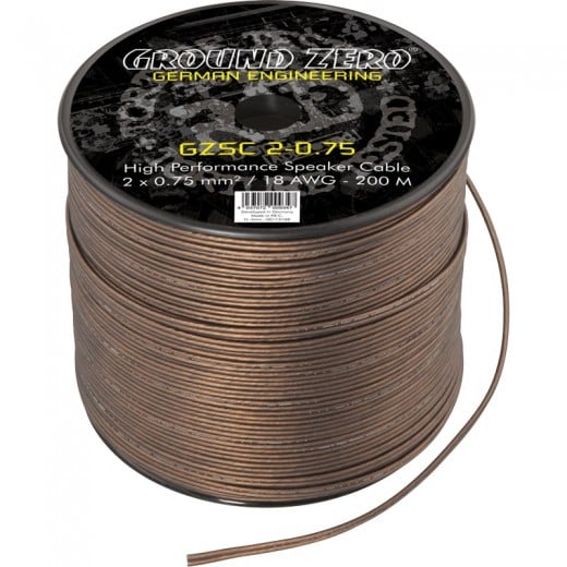 Repro kabel Ground Zero GZSC 2-0.75 metráž