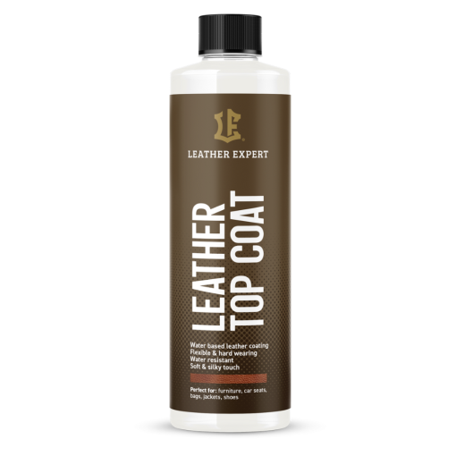 Polyuretanový lak na kůži Leather Expert - Leather Top Coat (500 ml) - matný