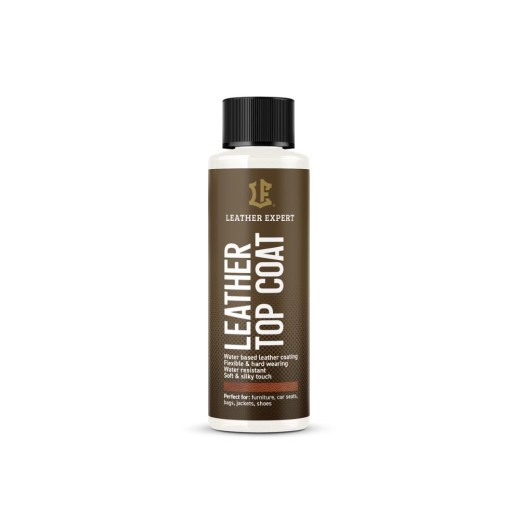 Polyuretanový lak na kůži Leather Expert - Leather Top Coat (50 ml) - pololesk