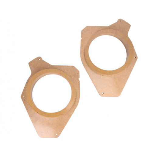 MDF redukce pod reproduktory pro Peugeot 206