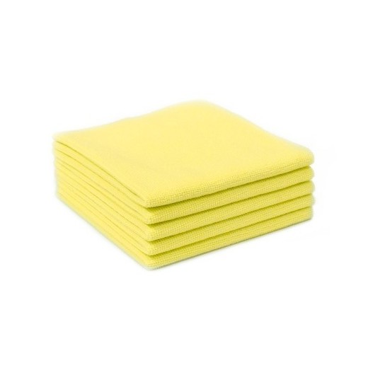 Sada mikrovláknových utěrek Purestar Speed Polish Multi Towel Mini Yellow