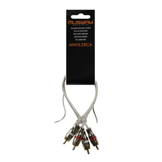 RCA kabel Musway MW0.3RCA