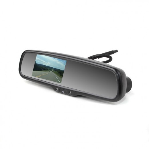 Zpětné zrcátko se záznamníkem jízdy RM LCD BDVR REN
