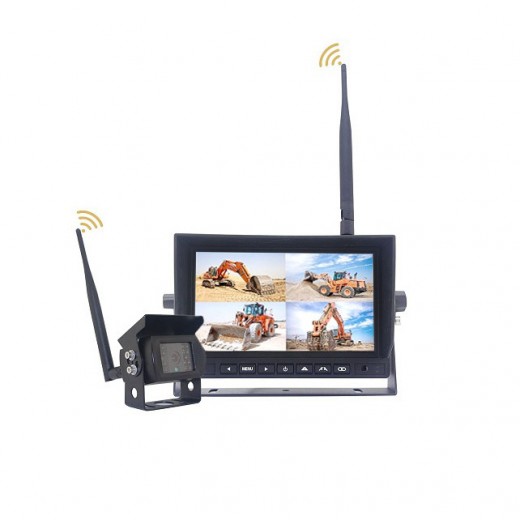 Bezdrátový set, 4ch 4split 12/24V TFT7HDW