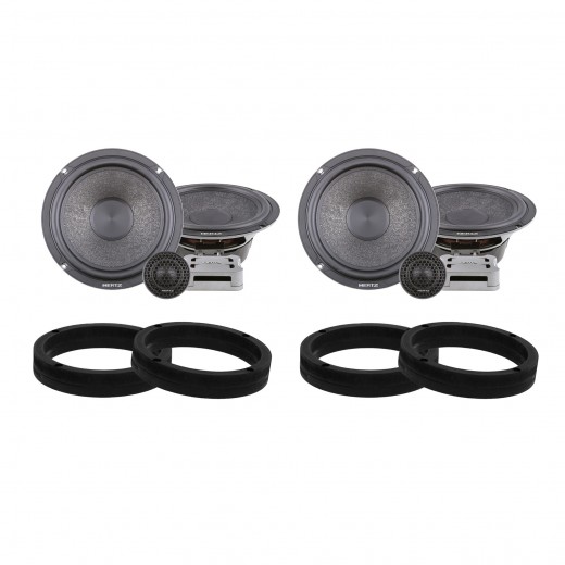 Reproduktory do Škoda Roomster set č. 3