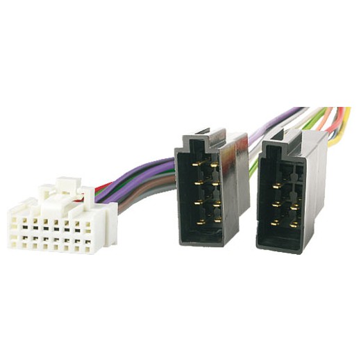 Panasonic 16 pin - ISO konektor