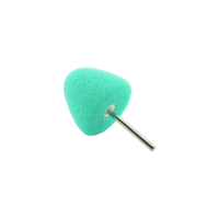 Lešticí kužel Carbon Collective Hex Mini Polishing Cone - Green