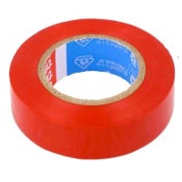 Tesa 53988 PVC 50/25 izolacijska traka crvene boje
