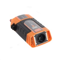 Měnič napětí z 12V na 230V, USB, 600W, displej - CAR600-D