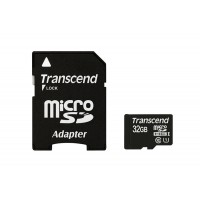 Paměťová karta Transcend 32GB + adaptér SD