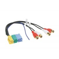 AUX výstup adaptér MINI ISO - CINCH
