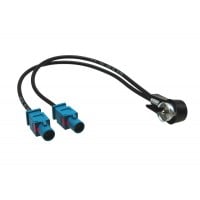 Anténní adaptér 2X FAKRA - ISO 2957372