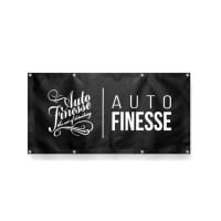 Plakát na zeď Auto Finesse Garage Banner