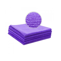 Mikrovláknová utěrka Liquid Elements All-Purpose Purple Microfiber Cloth Value Set of 5 - 310 GSM 40 x 40 cm