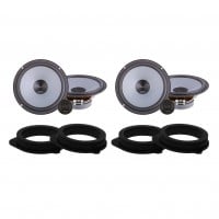 Reproduktory do Audi A4 B6 set č. 1