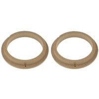 MDF redukce pod reproduktory pro Fiat Panda