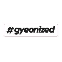 Samolepka Gyeon #gyeonized Sticker Black (17,9 mm x 100 mm)