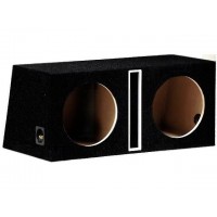 Bassreflexová dvojitá ozvučnice Basser B1250SX2 Black