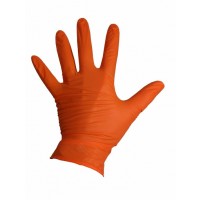 Chemicky odolná nitrilová rukavice Black Mamba Orange Nitrile Glove - XXL